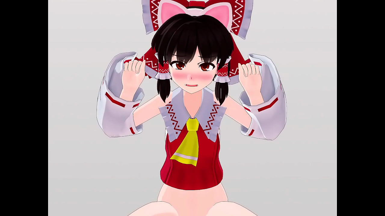 呆れながらゆさぶられる女たち | 霊夢