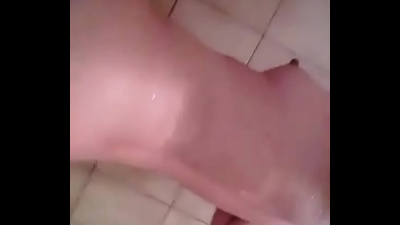 Nicole in the shower