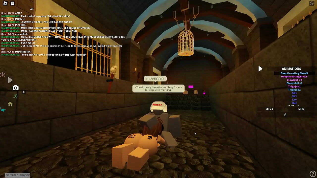 Roblox banging this cute hoe roughly