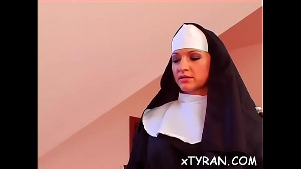 Man fastened up and dominated