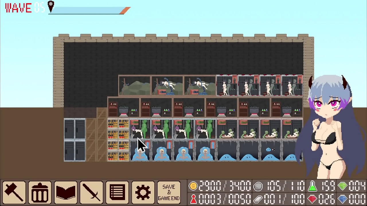 Now there are going to be squid girls (Raid the demon's King castle) Ep 3