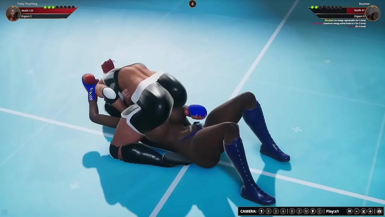 Polly VS Boomer [NF3D Female MMA Battle]