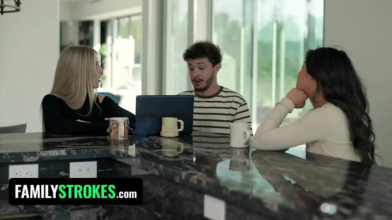 My Boy&rsquo;s Job by FamilyStrokes Featuring Scarlett Alexis, Sarah Taylor & Apollo Banks