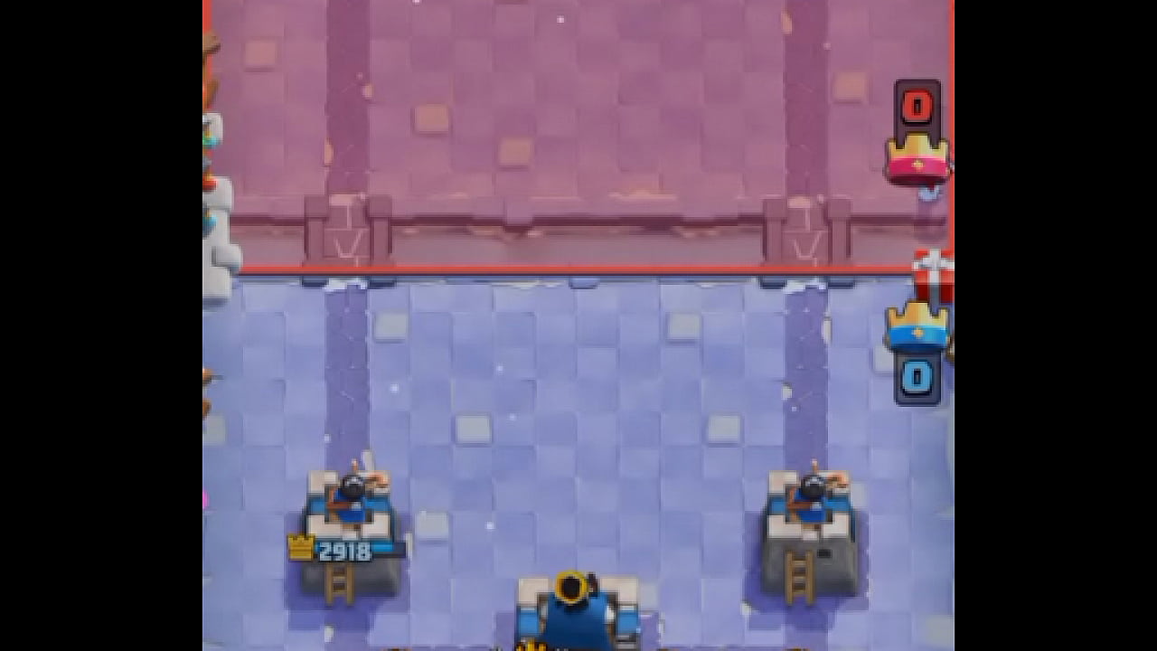 Cogida a un wey que no sabe jugar Clash Royale