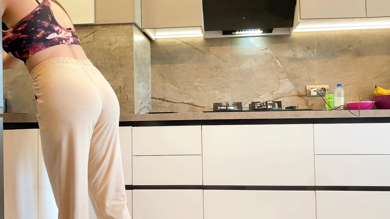 Stepson Fucks Stepmom - Cock Riding - Huge Ass - Big Tits &ndash; Tight Pussy &ndash; Loud Moans