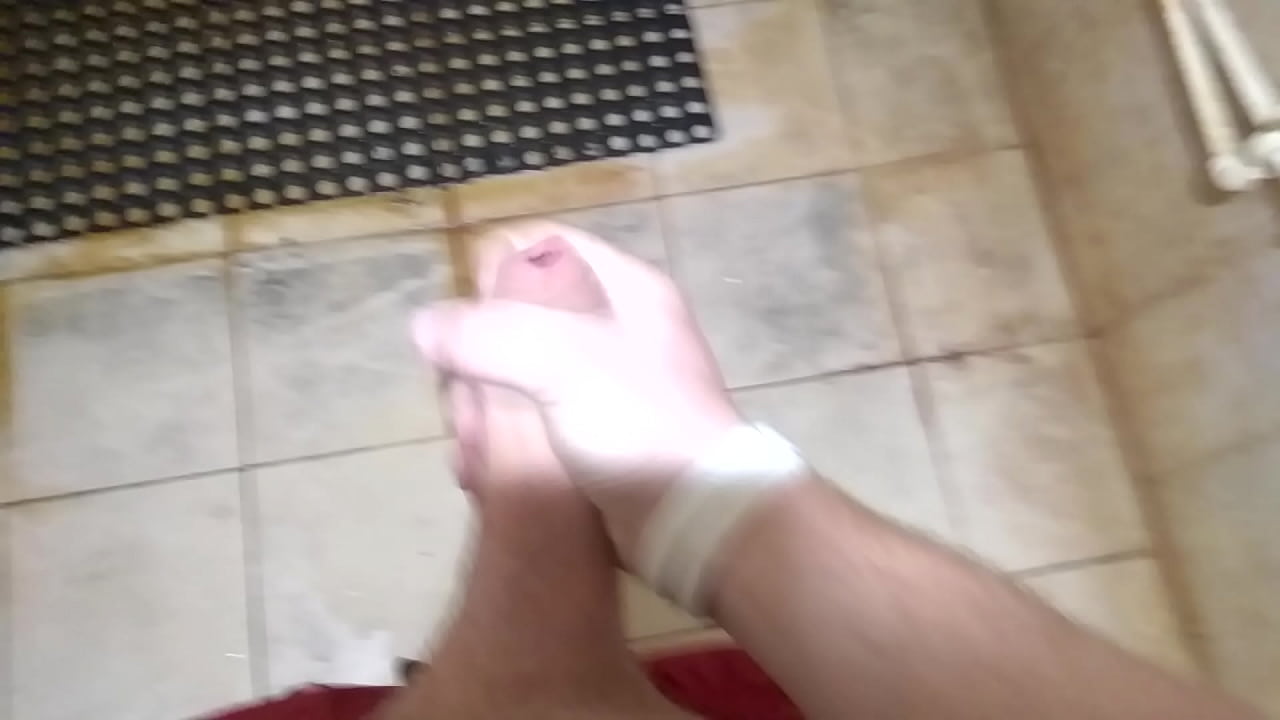 Me masturbating at the shower