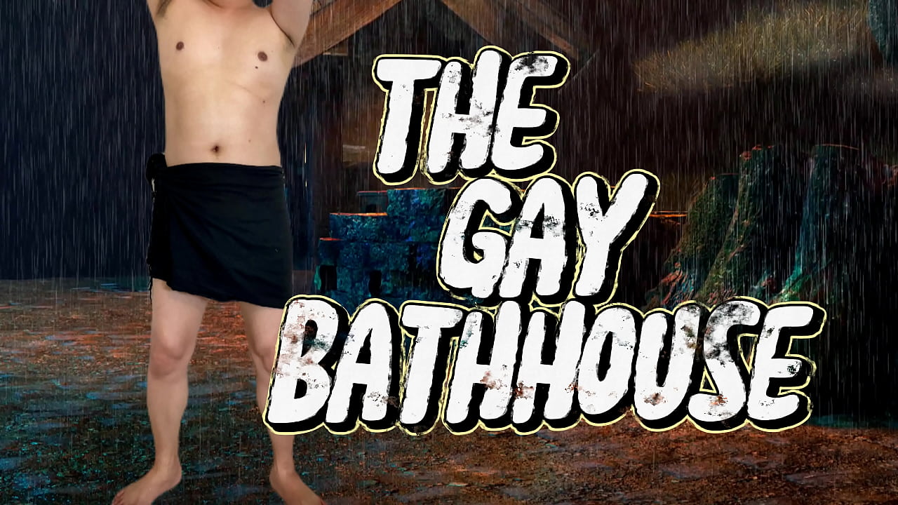 A gay man had sex with a lot of men in a gay bathhouse and swallowed a lot of cum
