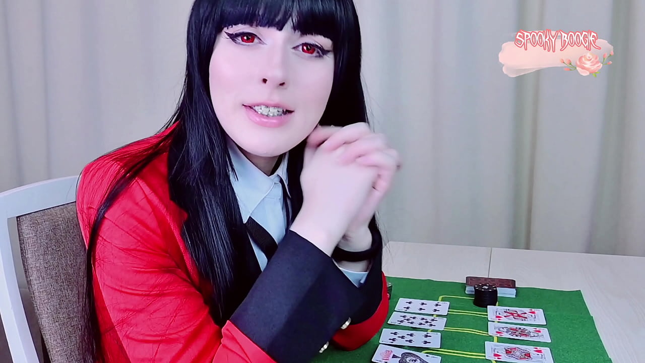 POV: Crazy Yumeko Jabami lost at and let you fuck all her holes!
