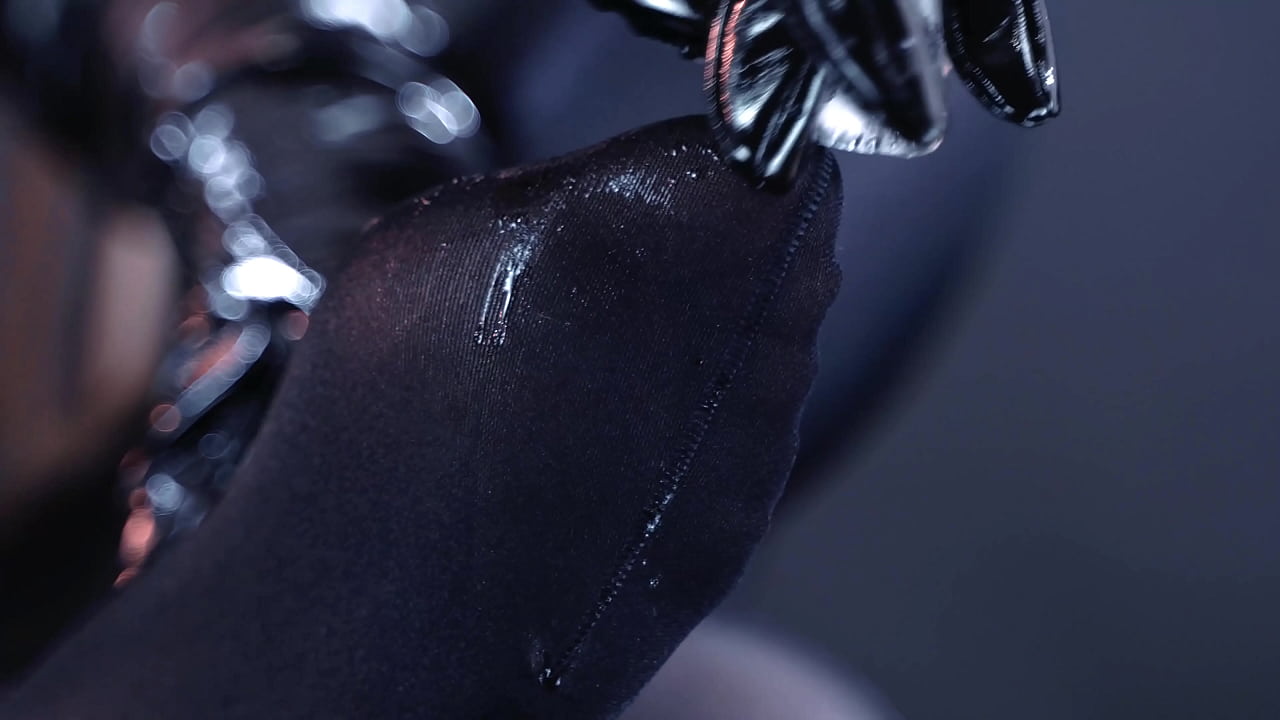 Hot pantyhose feet teasing