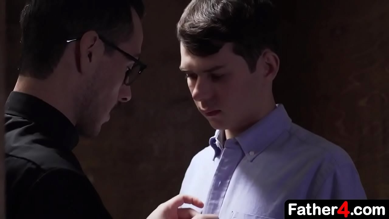 Gay Priest and Religious Boy - Confession
