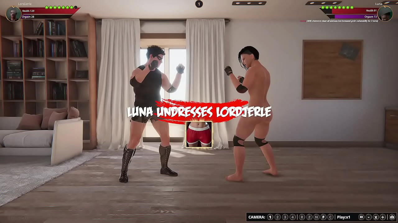 LordJerle VS Luna [NF3D Maledom Combat Sexfight]