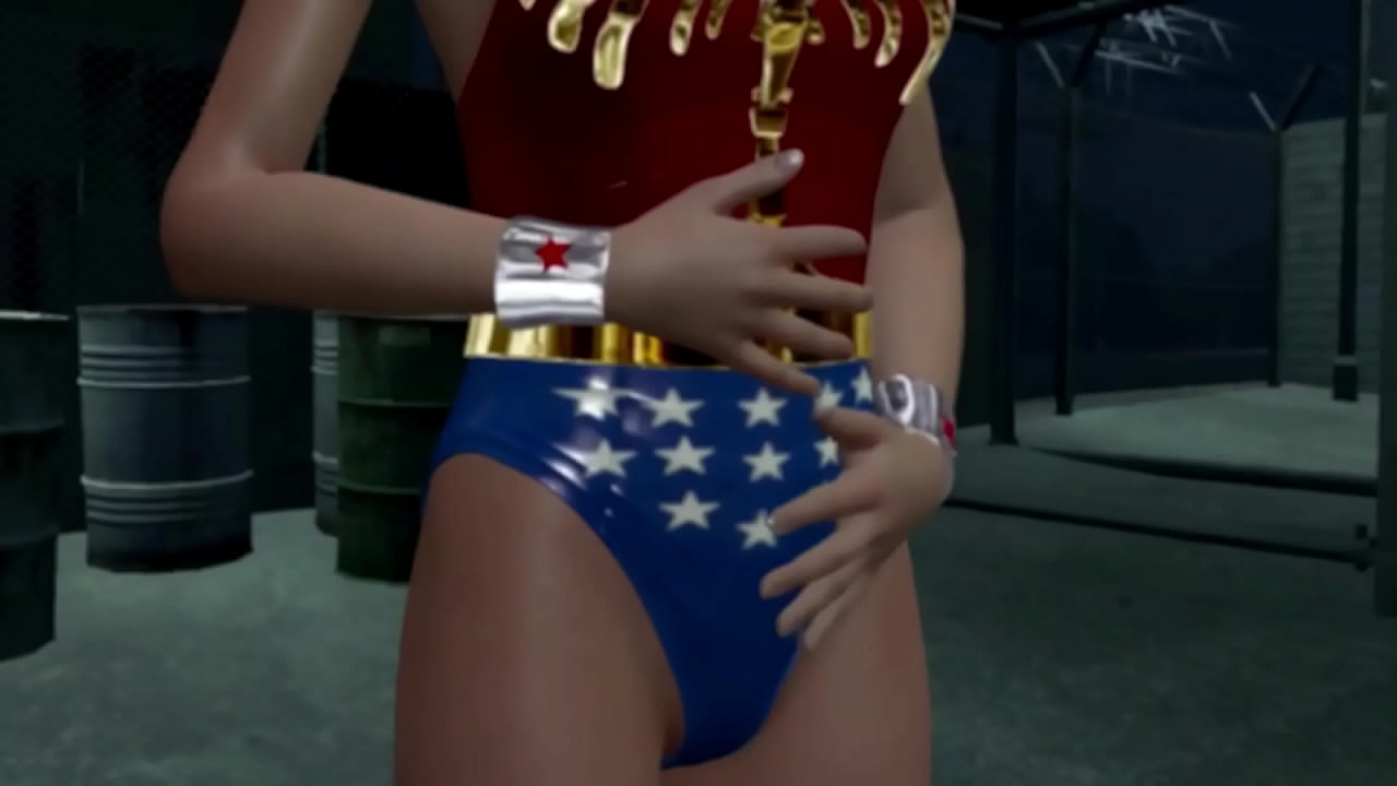 Super powerful woman expands really big