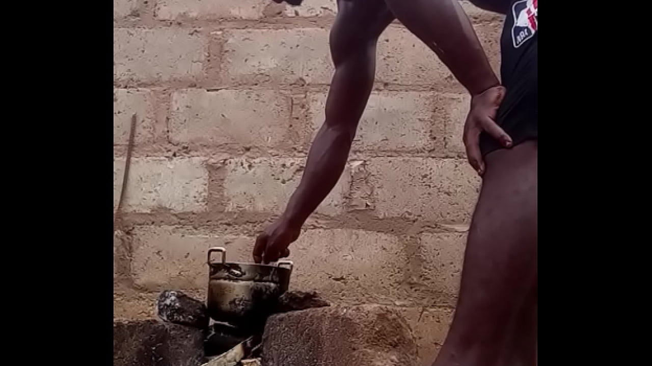 Egg stew with rice almost to finished