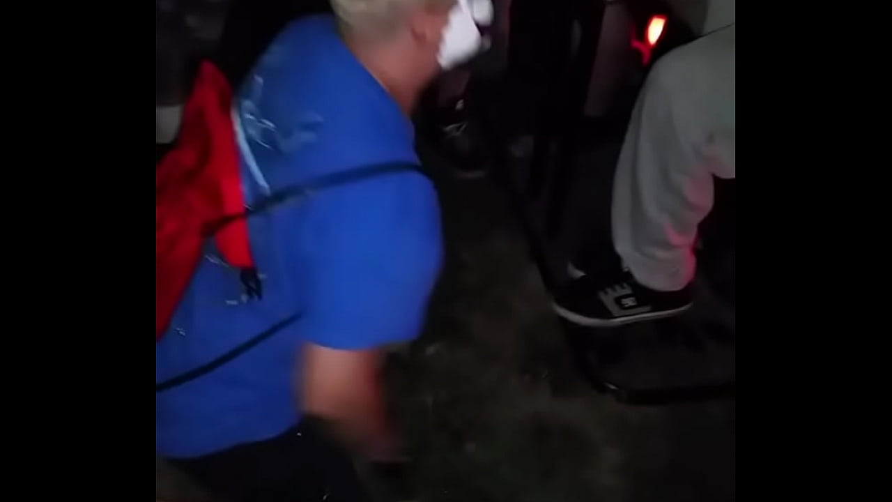 Clown Sucking On Feet At The 2018 Gathering Of The Juggalos Parking Lot Party