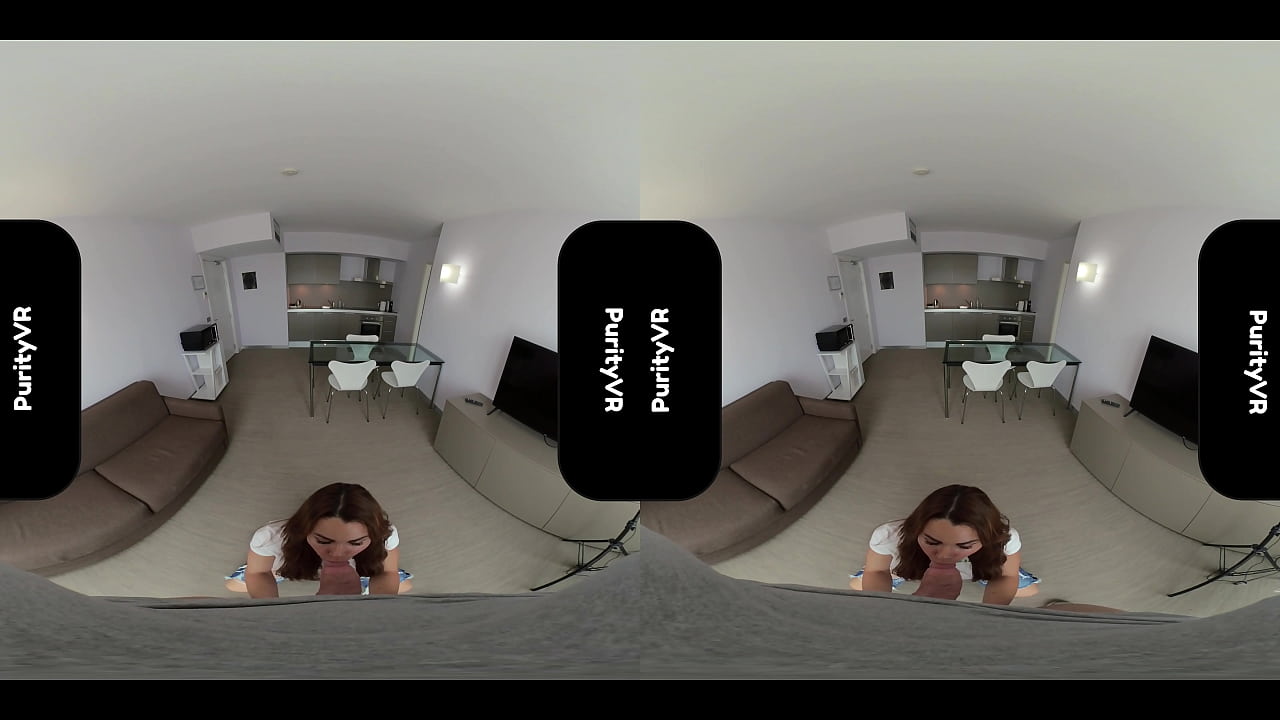 The tenant pays the rent with a blowjob