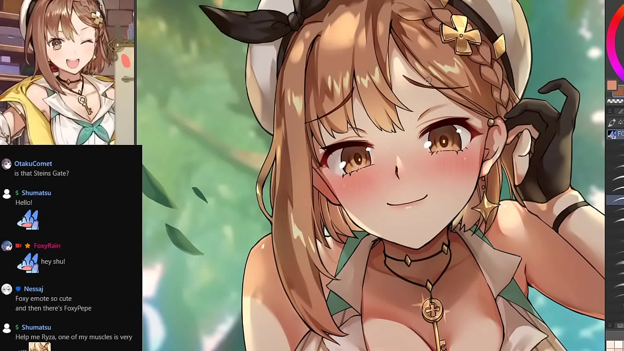 Ecchi broadcast by FoxyRain on Picarto from July Twenty-Third 2020