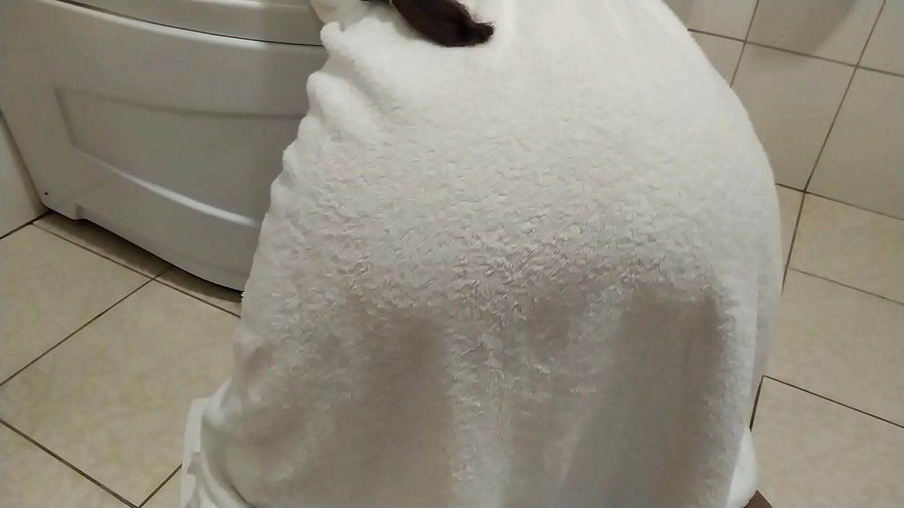 Step-brother! Help me get out of the shower!