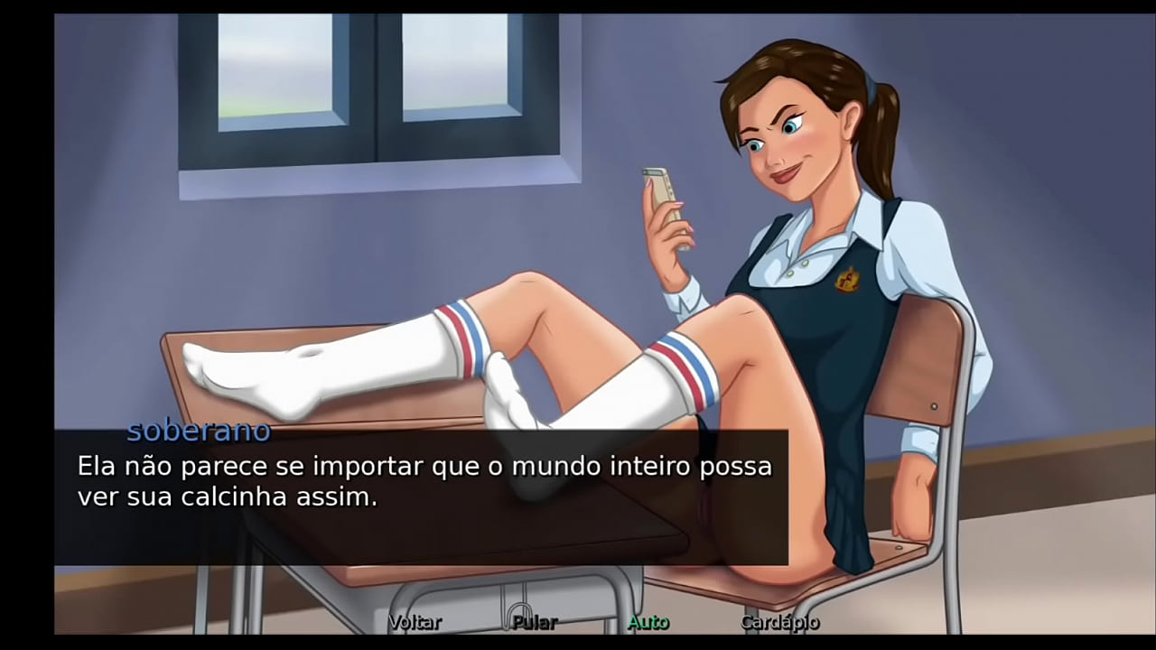 Prof sexy mostra o cuzinho e a buceta. Garota misteriosa volta pra mamar