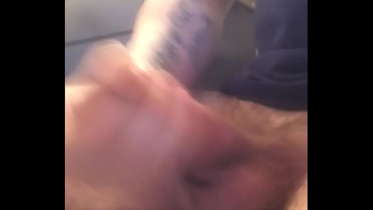 Cumming in the bathroom