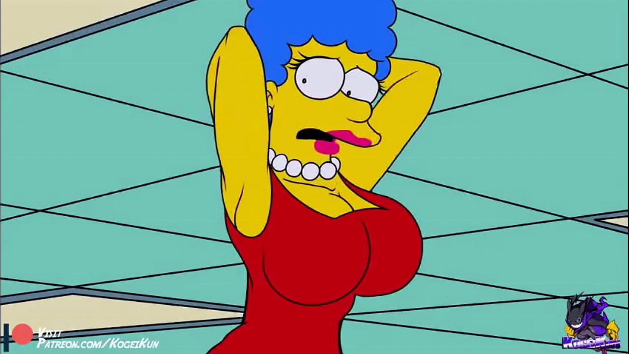 Marge ense&ntilde;a las tetas