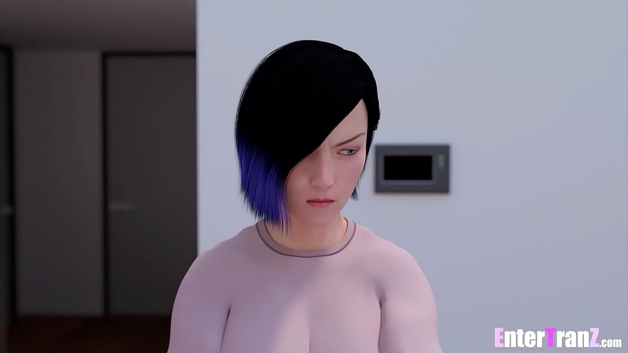 DILF breaks his lady boy stepdaughters asshole wide open and she loves every minute of it