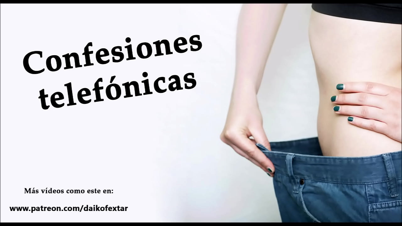 Ella confiesa lo que hizo a su amiga por telefono. Voz espa&ntilde;ola.