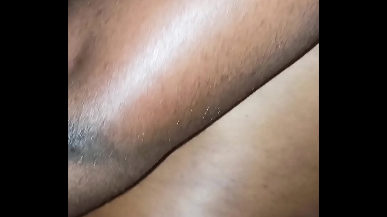 Fucking a street thot raw and shooting a huge cum on her thigh.