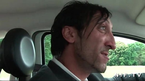 French blonde bourgeoise fucks with the taxidriver to pay her ride