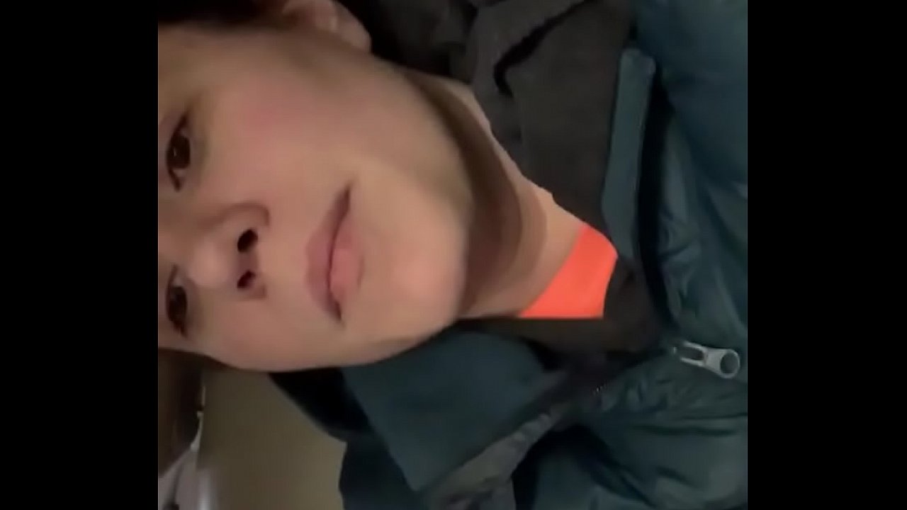 Fingering my pussy in the car