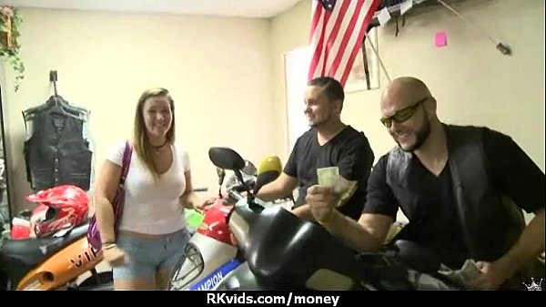 Desperate teen naked in public and fucks to pay rent 7