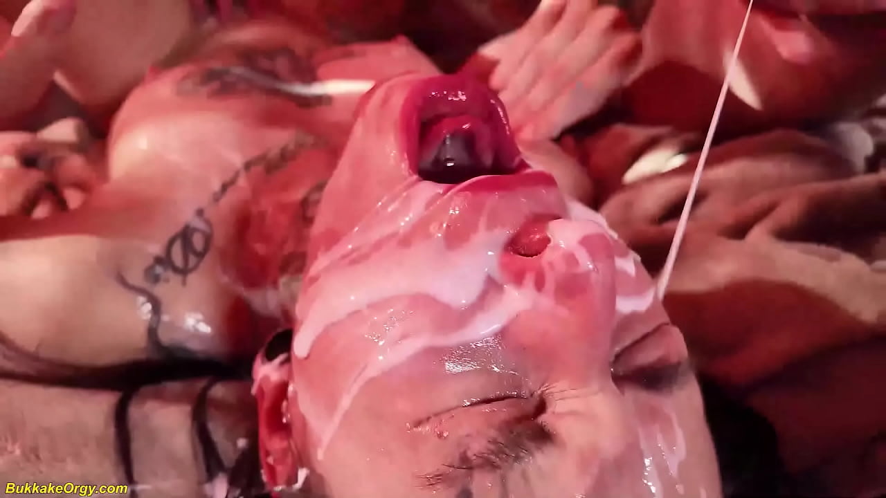 extreme tattooed skinny teen hates so much cum but loves to be fucked rough in all tight holes at the same time