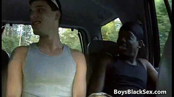 Black Gay Dude Fuck White Skinny Twink Hard In His Tight Ass 19