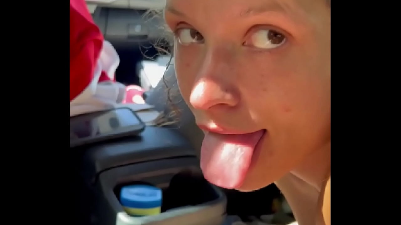 Compilations of a gorgeous streetwalker taking loads of cum in her mouth several times