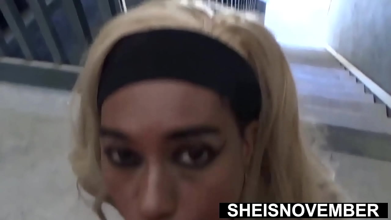 I'm Giving Step Brother Kneeling Cum Swallow After Offering A Blowjob Then Eating His Cumshot Ejaculation With Big Tits Cleavage Outdoor Cute Blonde Ebony Step Sister Sheisnovember Mouth Suck Penis, Intense Eye Contact Fauxcest By Msnovember