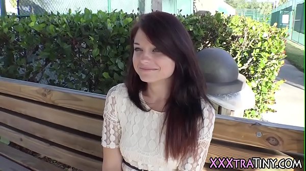 Petite teen giving head and fucking