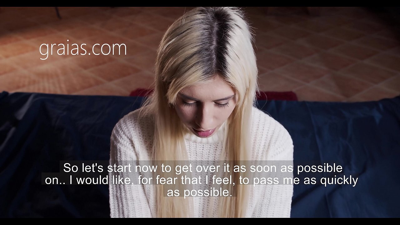 Slutty blonde accepts her role as a slave