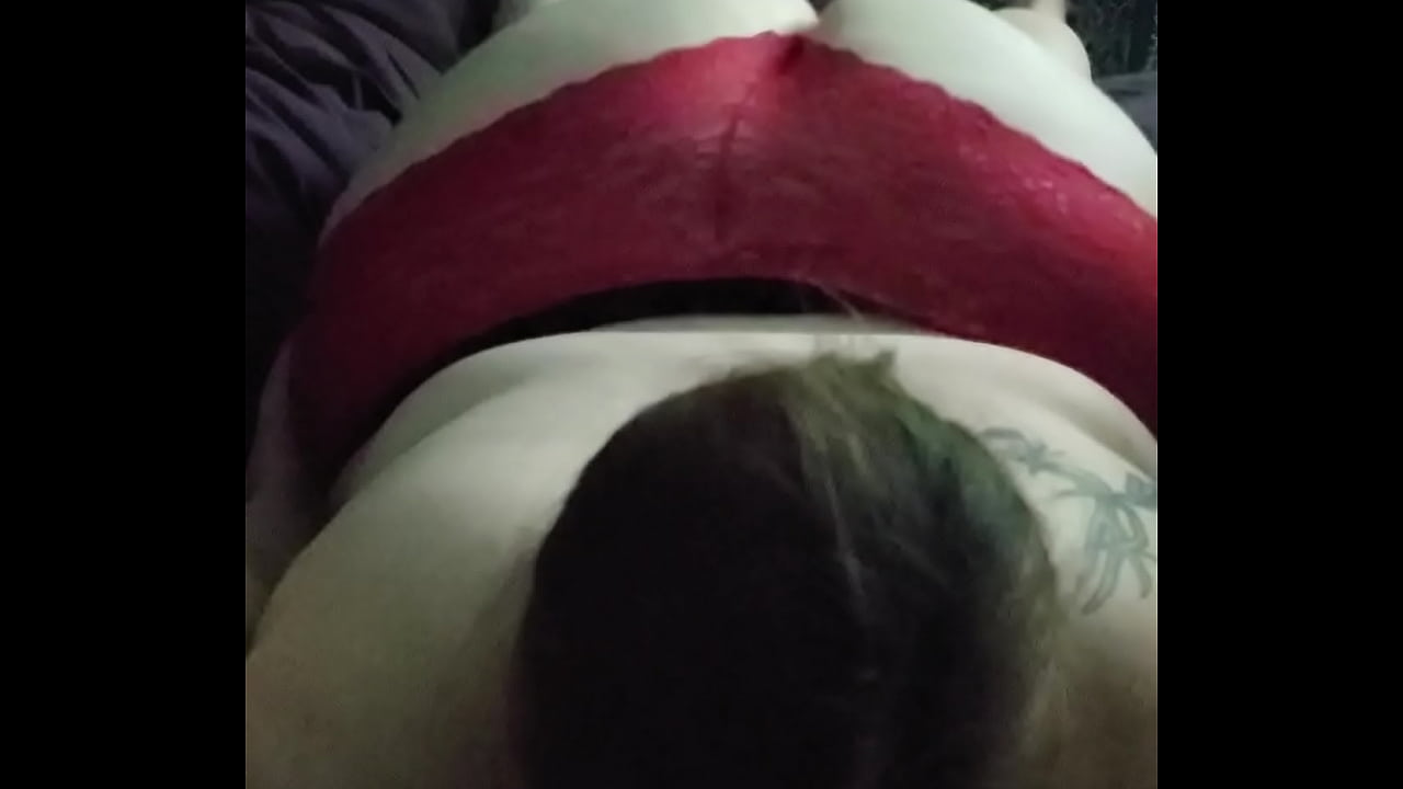 Wife sucks dick laying down