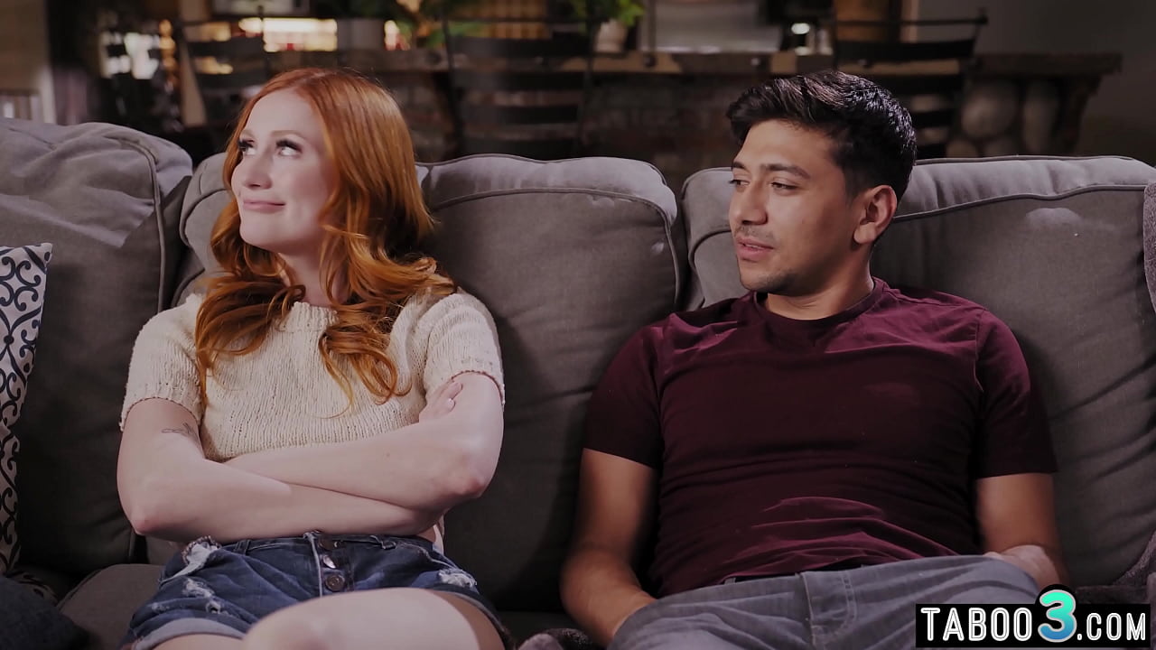 Dude taboo fucking his skinny red teen stepsisters juicy pussy