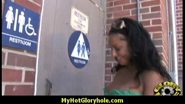 Interracial - White Lady Confesses Her Sins at Gloryhole 17
