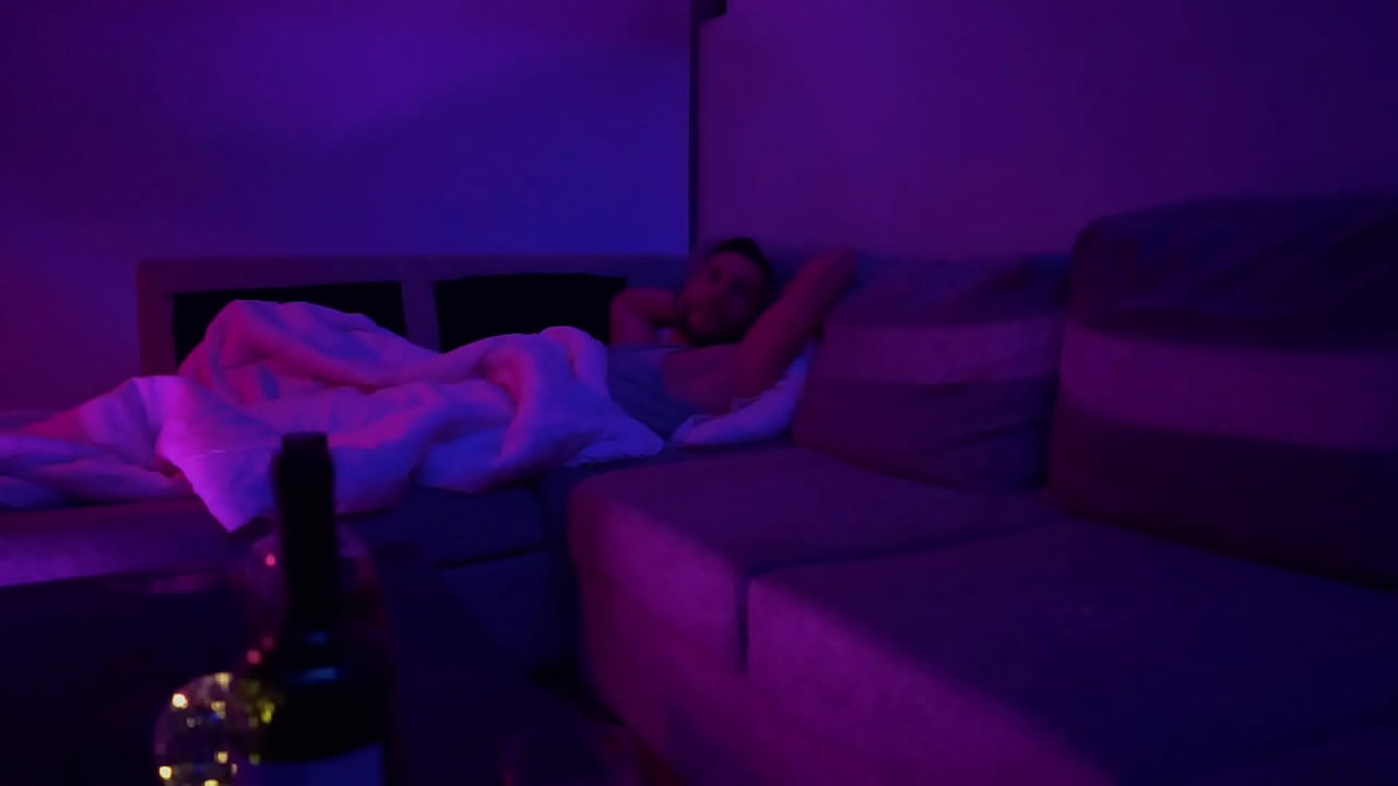 Cute Colombian model dances in front of her Russian boyfriend