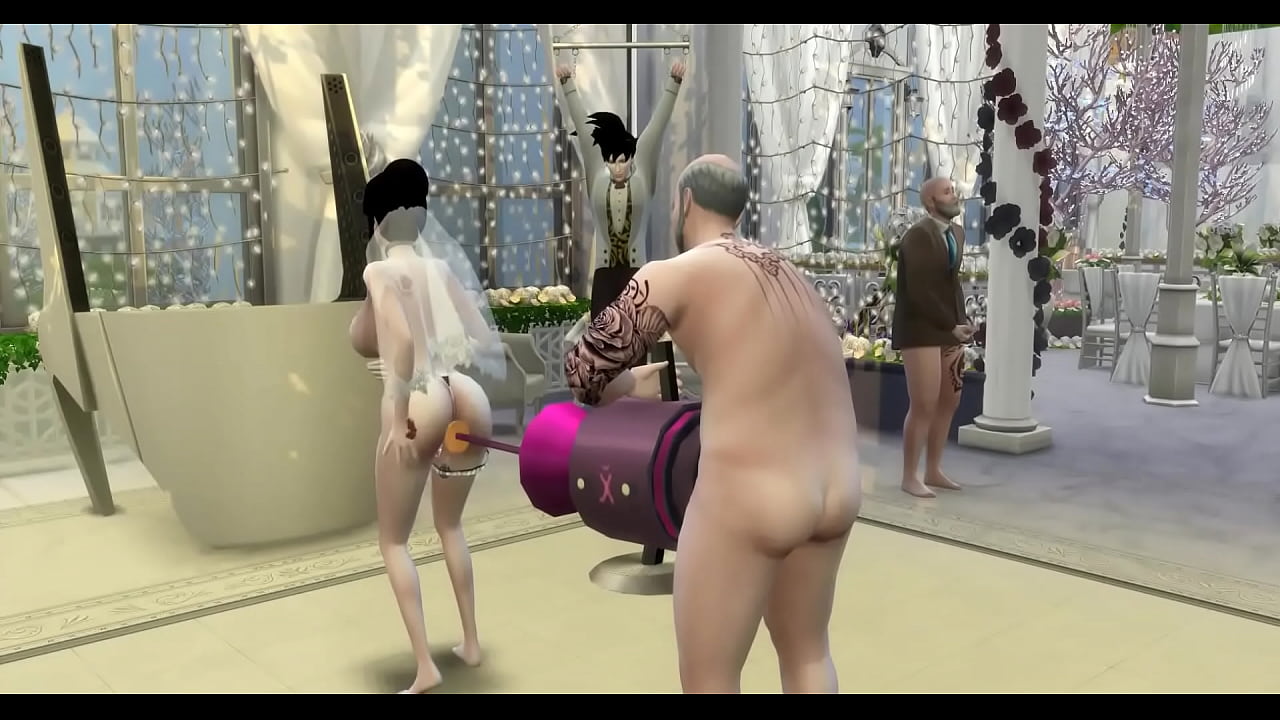 Dragon Ball Porn Epi 27 Goku's Wedding His Wife and Fucked in Front Her Husband Gets Hard in the Ass Like a Netorare Slut Dragon Ball Porn Hentai