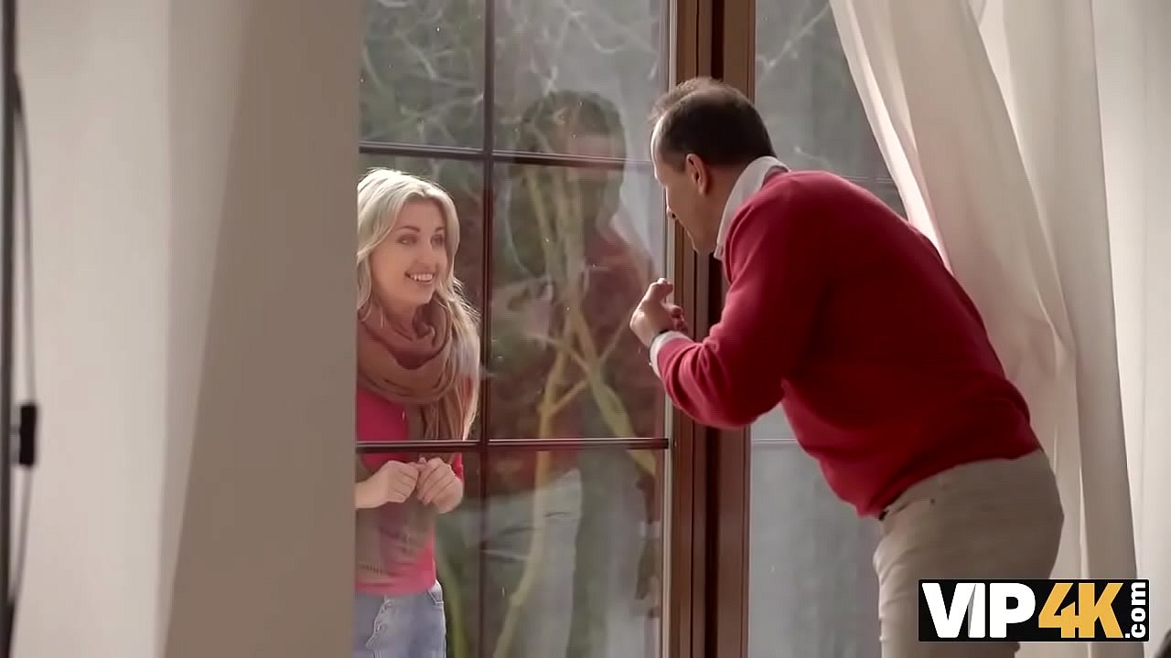 VIP4K. Extremely hot chick needs nothing more but hard old penis