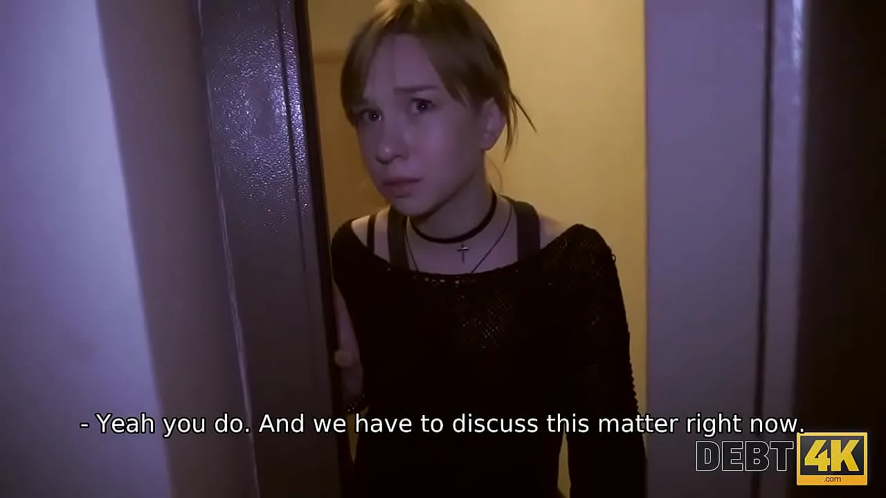 DEBT4k. Jobless debtor Alice Klay has to take the man's penis in pussy