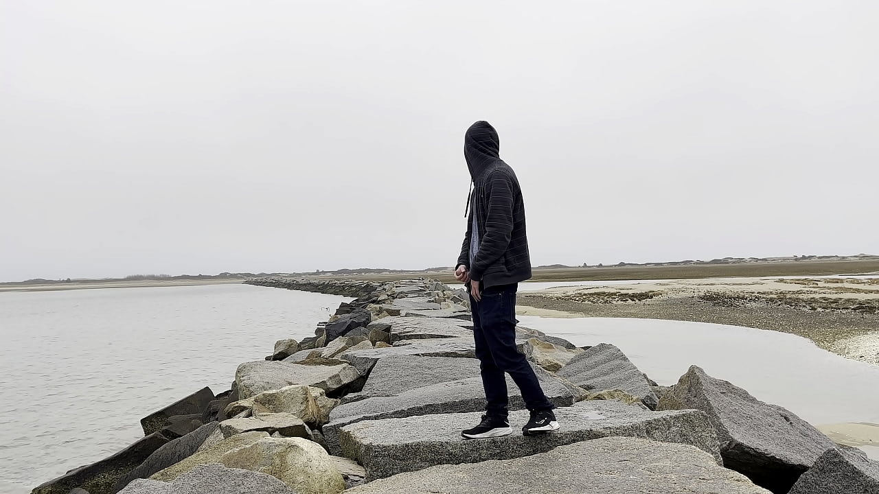 Jerking Off by the Sea