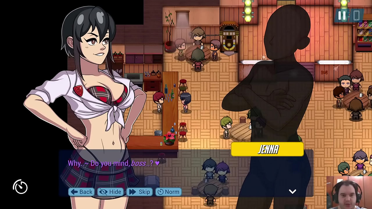 Hentai Game Third Crisis 011 The Bar and The Shower