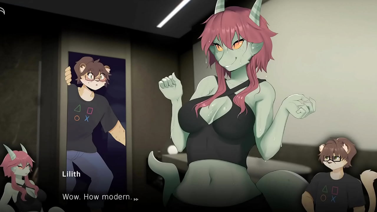 Sexy Furry Maid Seduces And Fucks Shy Otaku Weeb
