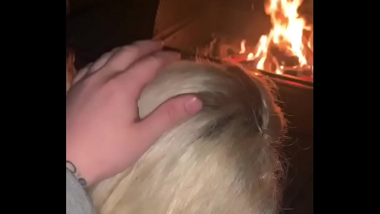 Stepbro cums inside stepsis pussy while camping