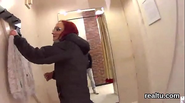 Adorable czech girl gets tempted in the mall and reamed in pov