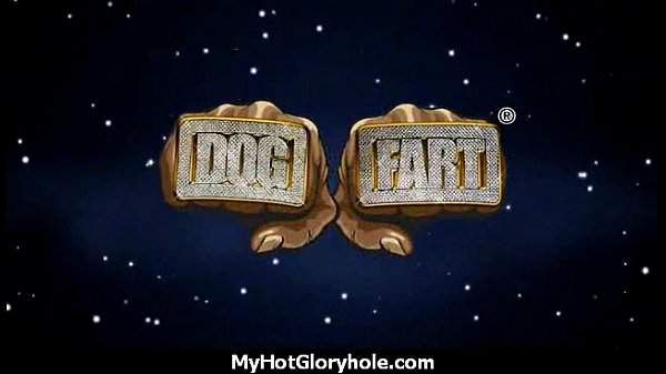 I sneak Black BJ as I fuck husband thrue gloryhole 30