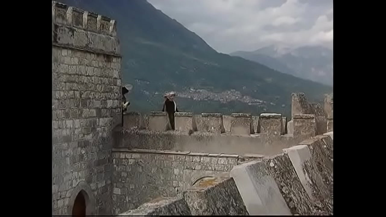 Naughty red head floozie with nice boobs enjoys hot fucking from muscular stud while her stodgy is sermonizing her